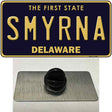 Smyrna Delaware Novelty Metal Hat Pin