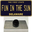 Fun In The Sun Delaware Novelty Metal Hat Pin