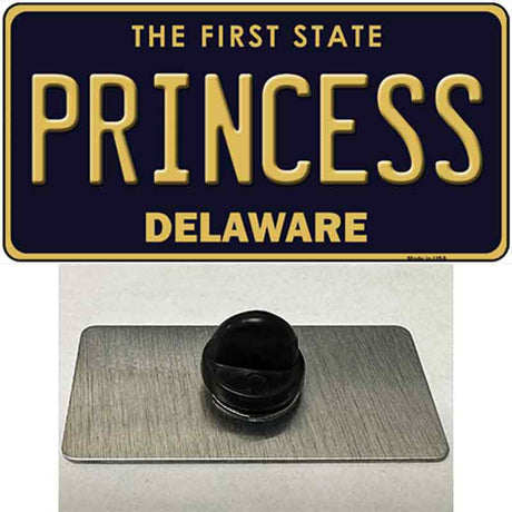 Princess Delaware Novelty Metal Hat Pin