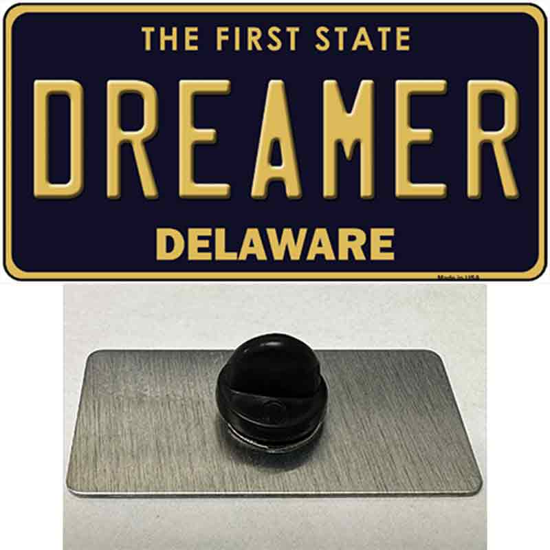 Dreamer Delaware Novelty Metal Hat Pin