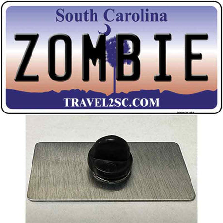 Zombie South Carolina Novelty Metal Hat Pin