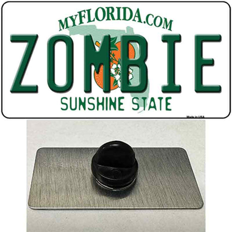 Zombie Florida Novelty Metal Hat Pin