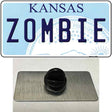 Zombie Kansas Novelty Metal Hat Pin