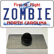 Zombie North Carolina Novelty Metal Hat Pin