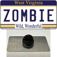 Zombie West Virginia Novelty Metal Hat Pin