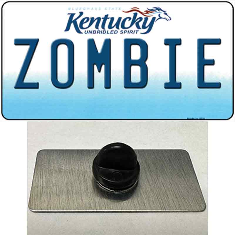 Zombie Kentucky Novelty Metal Hat Pin