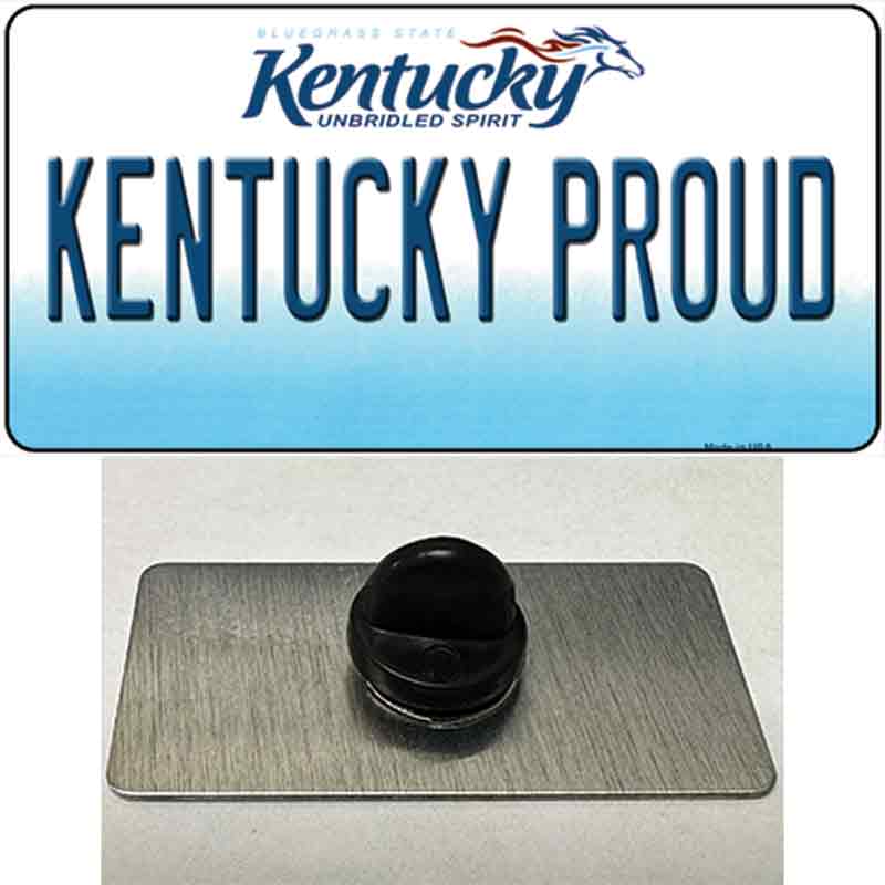 Kentucky Proud Novelty Metal Hat Pin