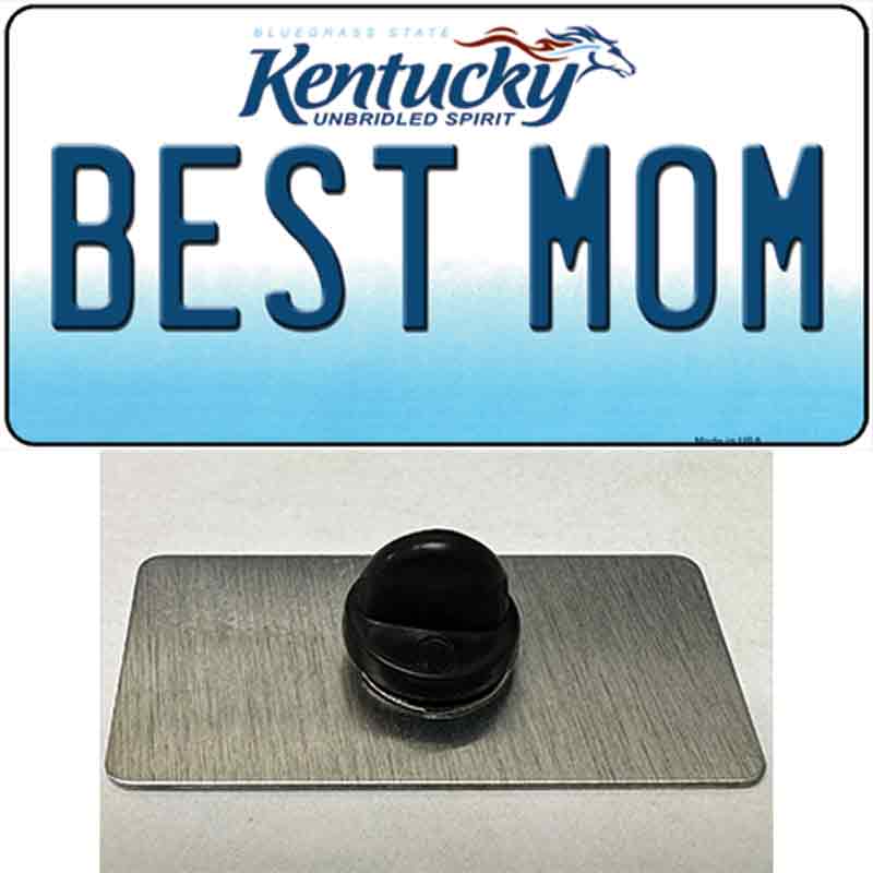 Best Mom Kentucky Novelty Metal Hat Pin