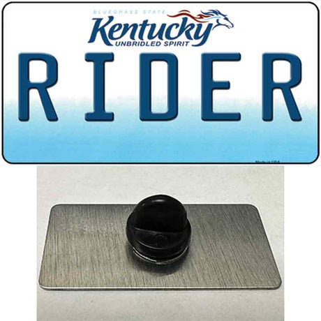 Rider Kentucky Novelty Metal Hat Pin