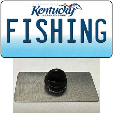 Fishing Kentucky Novelty Metal Hat Pin