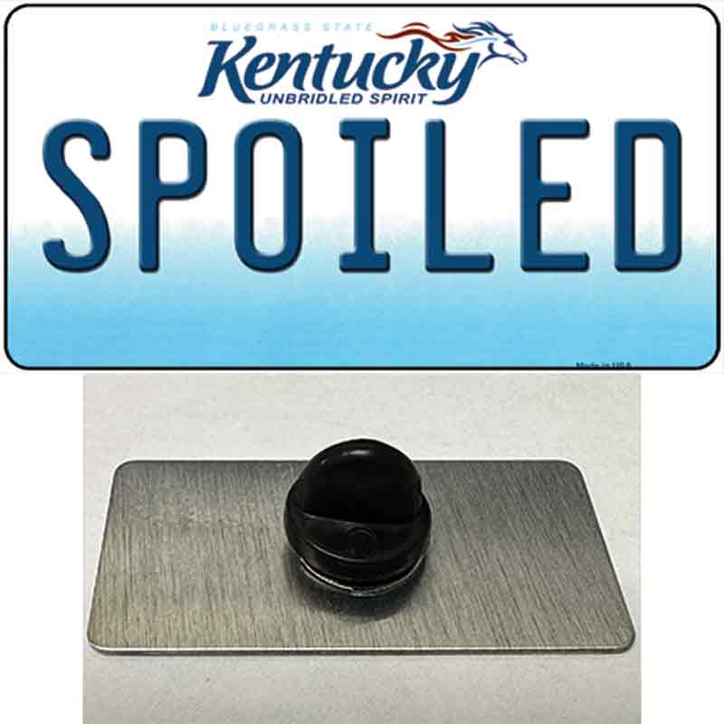 Spoiled Kentucky Novelty Metal Hat Pin