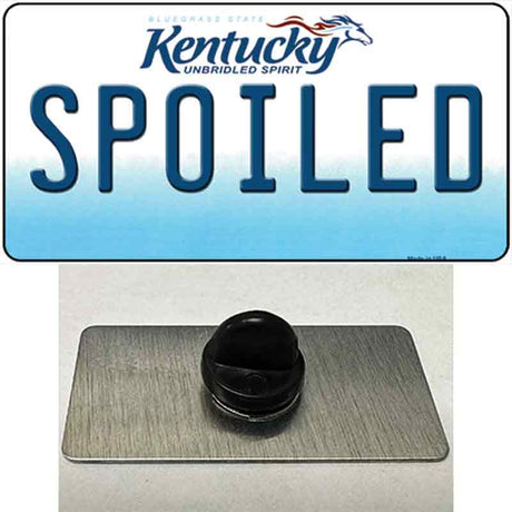 Spoiled Kentucky Novelty Metal Hat Pin