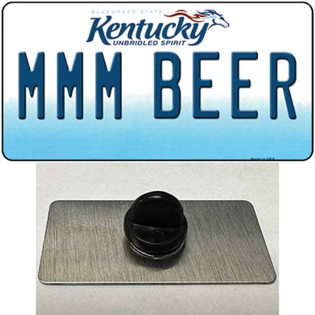 MMM Beer Kentucky Novelty Metal Hat Pin