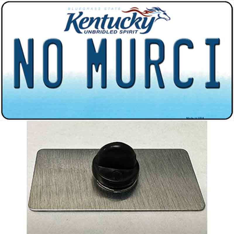 No Murci Kentucky Novelty Metal Hat Pin