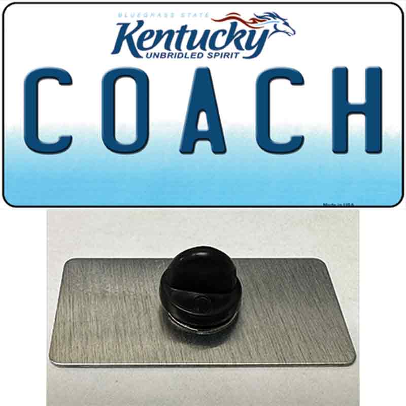 Coach Kentucky Novelty Metal Hat Pin