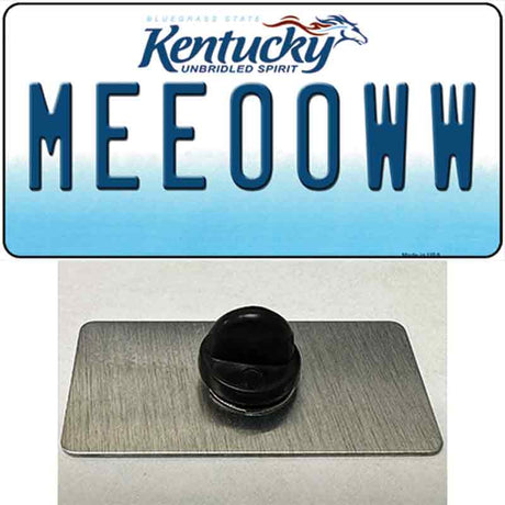 Meeooww Kentucky Novelty Metal Hat Pin