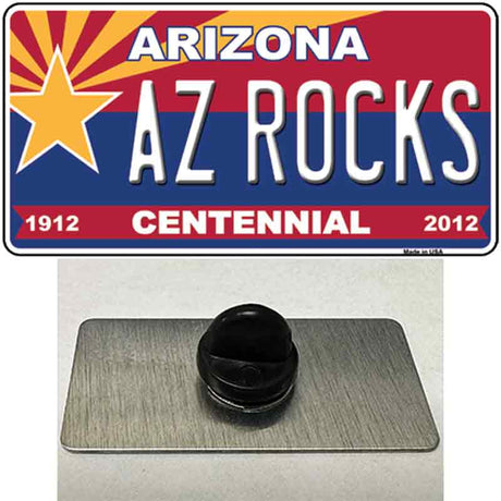 Arizona Centennial Az Rocks Novelty Metal Hat Pin