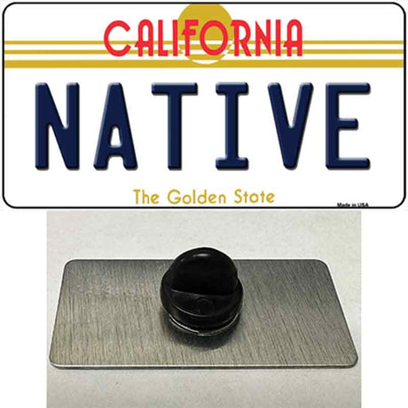 Native California Novelty Metal Hat Pin