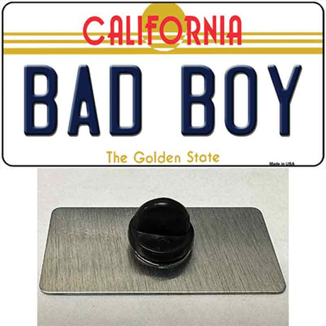 Bad Boy California Novelty Metal Hat Pin