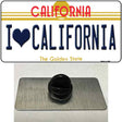 I Love California Novelty Metal Hat Pin