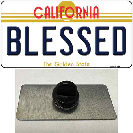 Blessed California Novelty Metal Hat Pin