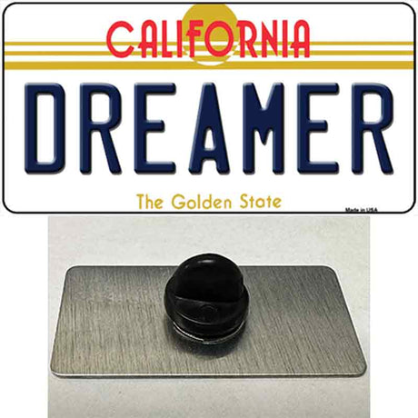 Dreamer California Novelty Metal Hat Pin