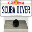 Scuba Diver California Novelty Metal Hat Pin