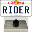 Rider California Novelty Metal Hat Pin