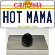 Hot Mama California Novelty Metal Hat Pin