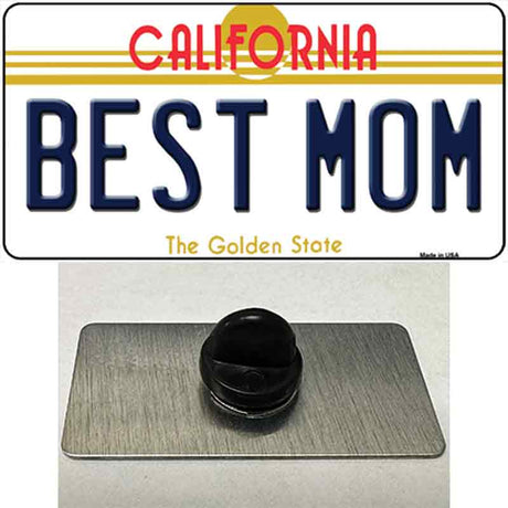 Best Mom California Novelty Metal Hat Pin