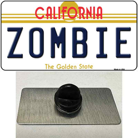 Zombie California Novelty Metal Hat Pin