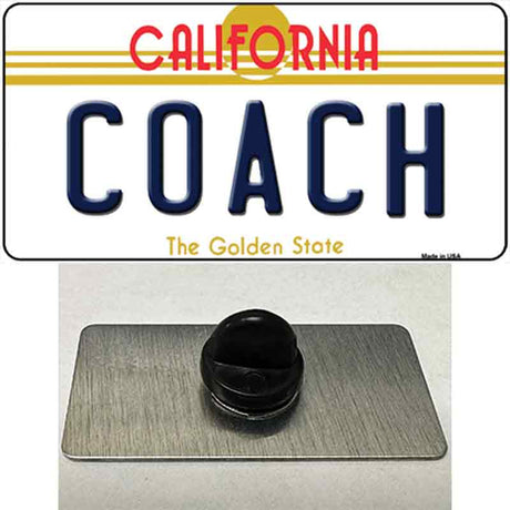 Coach California Novelty Metal Hat Pin