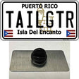 Tailgtr Puerto Rico Novelty Metal Hat Pin