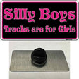 Silly Boys Trucks For Girls Novelty Metal Hat Pin