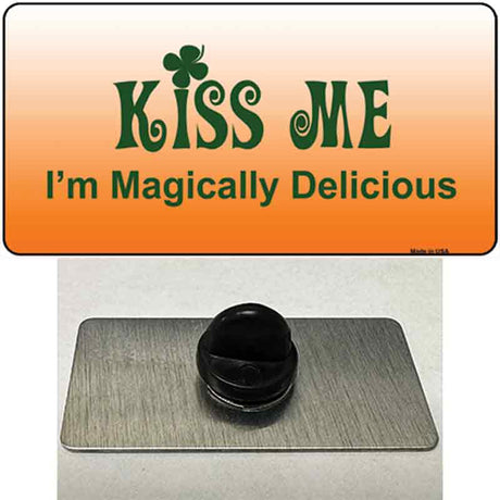 Kiss Me Novelty Metal Hat Pin