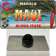 Maui Hawaii State Novelty Metal Hat Pin