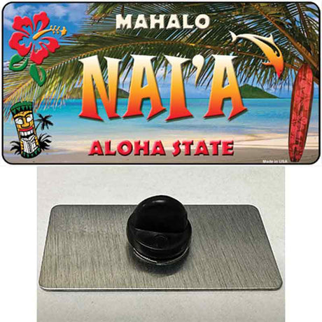 Naia Hawaii State Novelty Metal Hat Pin