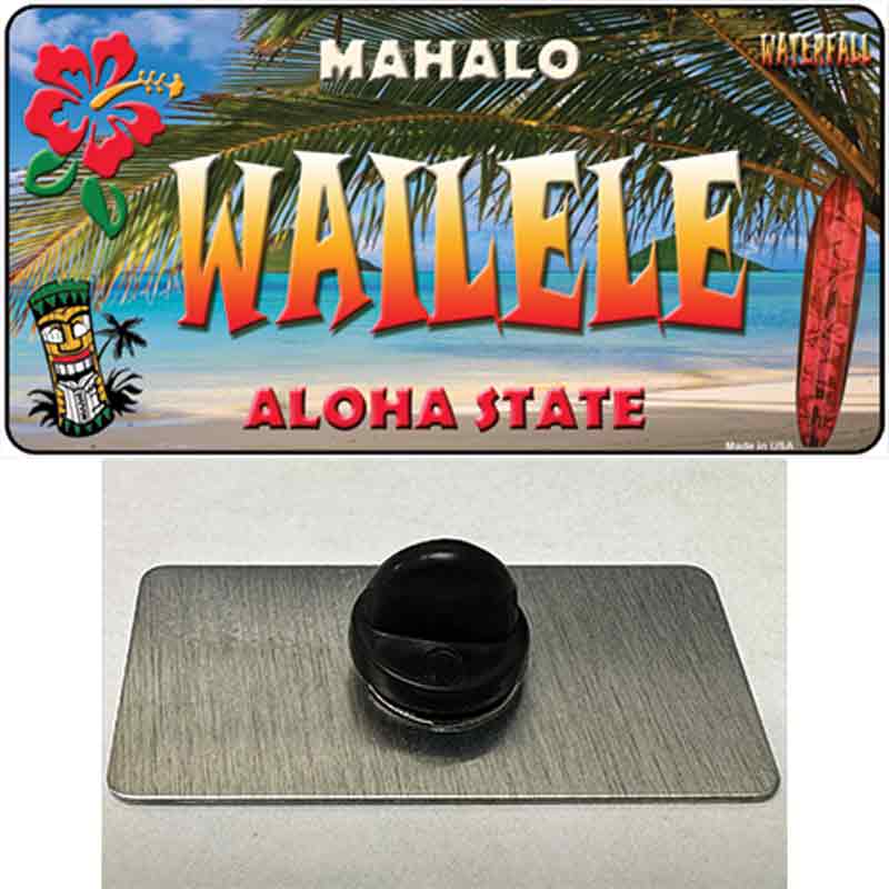 Wailele Hawaii State Novelty Metal Hat Pin