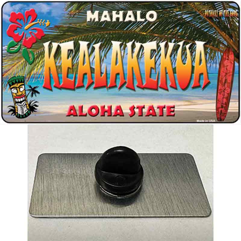 Kealakekua Hawaii State Novelty Metal Hat Pin