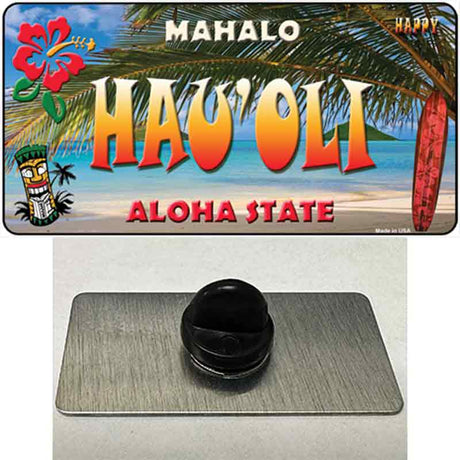 Hau oli Hawaii State Novelty Metal Hat Pin