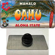 Oahu Hawaii State Novelty Metal Hat Pin