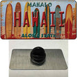 Hawaii Surfboards State Novelty Metal Hat Pin