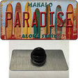 Paradise Surfboards Hawaii State Novelty Metal Hat Pin