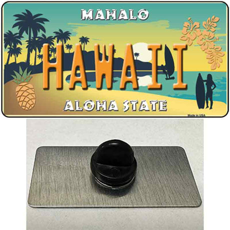 Hawaii Pineapple Novelty Metal Hat Pin