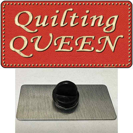 Quilting Queen Novelty Metal Hat Pin