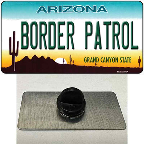 Border Patrol Arizona State Novelty Metal Hat Pin