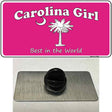 Carolina Girl Pink Novelty Metal Hat Pin