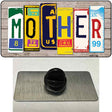 Mother Wood License Plate Art Novelty Metal Hat Pin