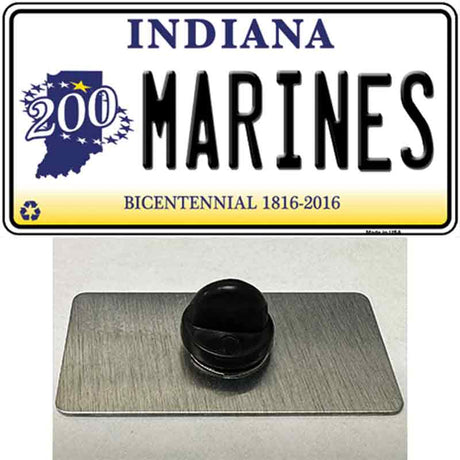 Indiana Marines Novelty Metal Hat Pin