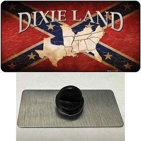 Dixie Land Novelty Metal Hat Pin